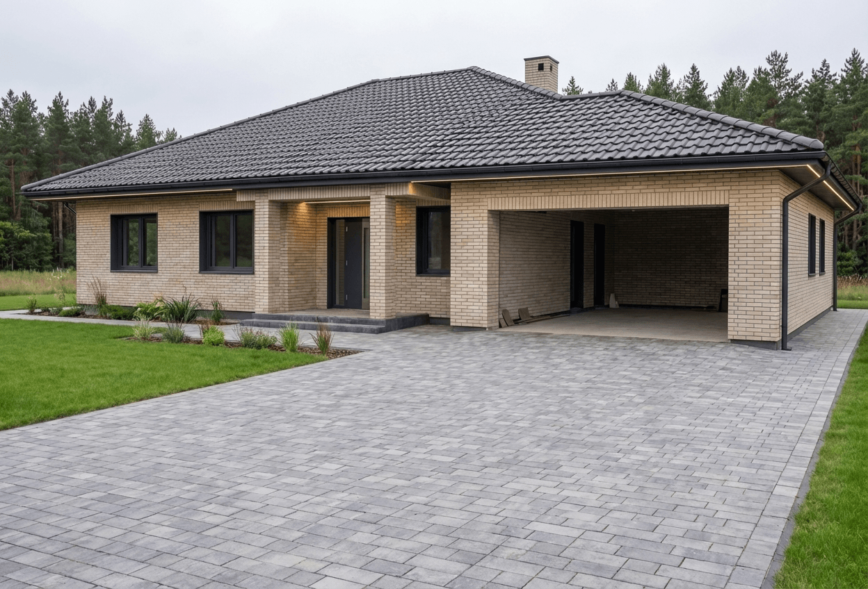 Styl elewacji: Długa Cegła Klinkierowa